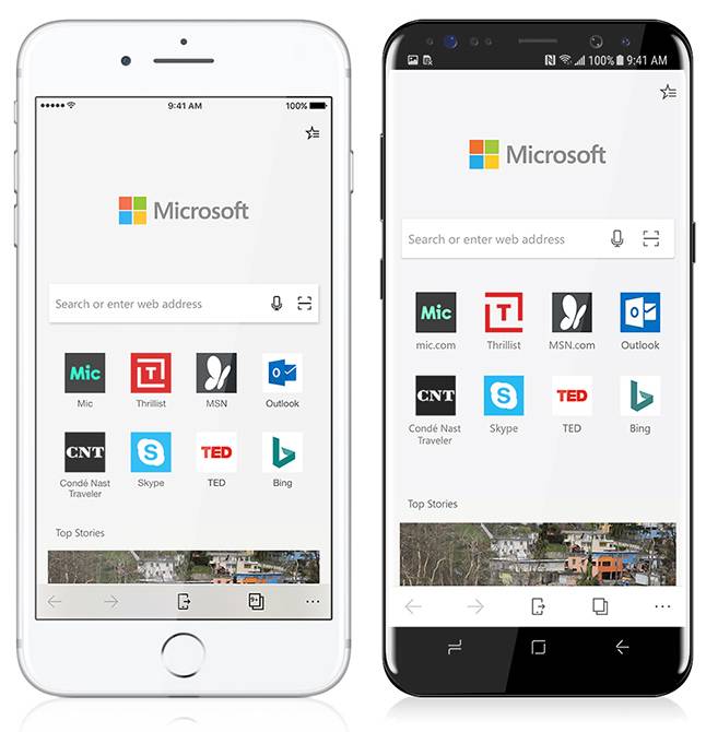 Новость проекта. Новый Microsoft Edge на Android и iOS будет с поддержкой сканера QR-кодов
