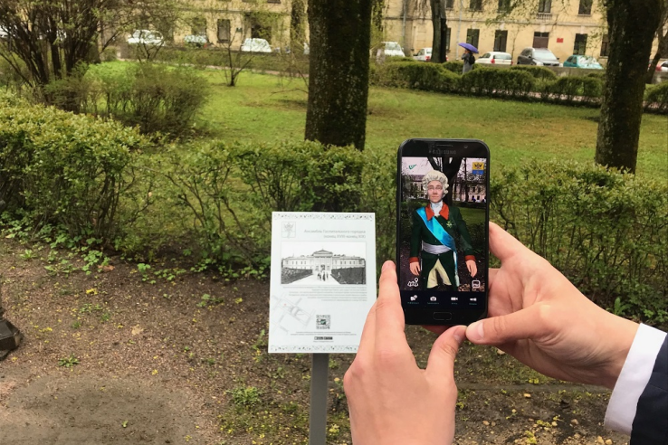 Новость проекта. Виртуальный экскурсовод Павел I ждет туристов в Гатчине