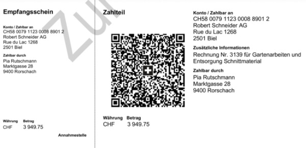 Новость проекта. Швейцария заменит традиционные квитанции QR-кодами